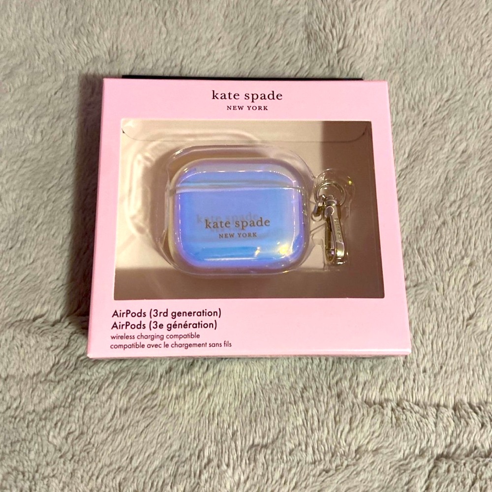 Kate Spade iridescent AirPods Case